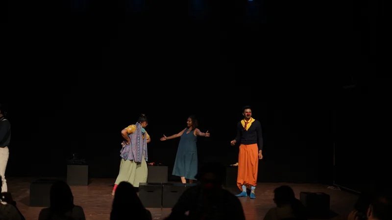 Thrice As Nice: A scene between three performers